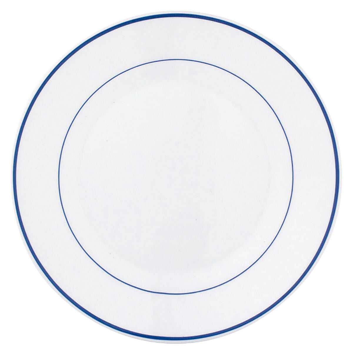 Plate set Arcoroc Rest. F/azul Dessert Bicoloured Glass 19,5 cm