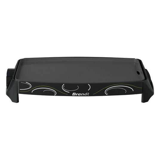 Grill hotplate Brandt PLA1322N Black (46 x 25,5 CM)