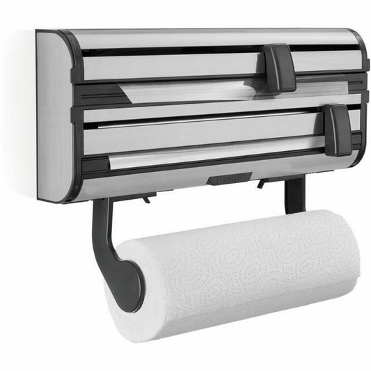 Kitchen Paper holder Leifheit 25793 Black Aluminium Plastic