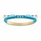 Ladies'Bracelet Thomas Sabo LBA0060-848-1 Blue Silver Golden