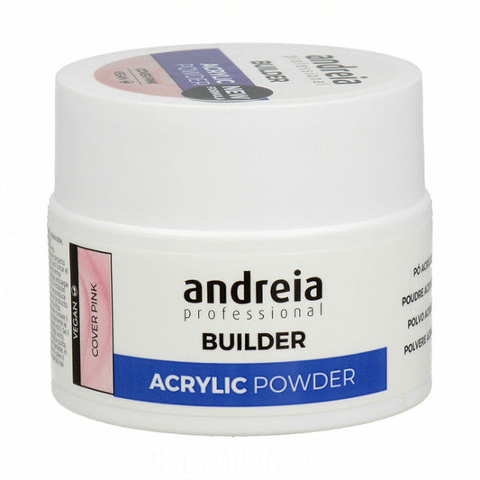 Akryl polish Andreia Builder Akryl Pink 35 g Pulveriseret