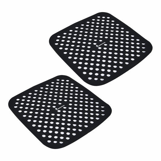 Baking Mat Masterpro bgmp-7701 Black Silicone 19 x 19 cm (2 Units)