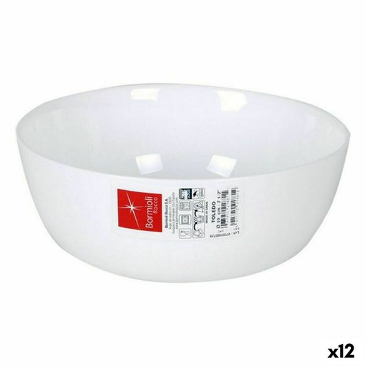 Salad Bowl Bormioli 104811 (12 Units) (ø 19 cm)