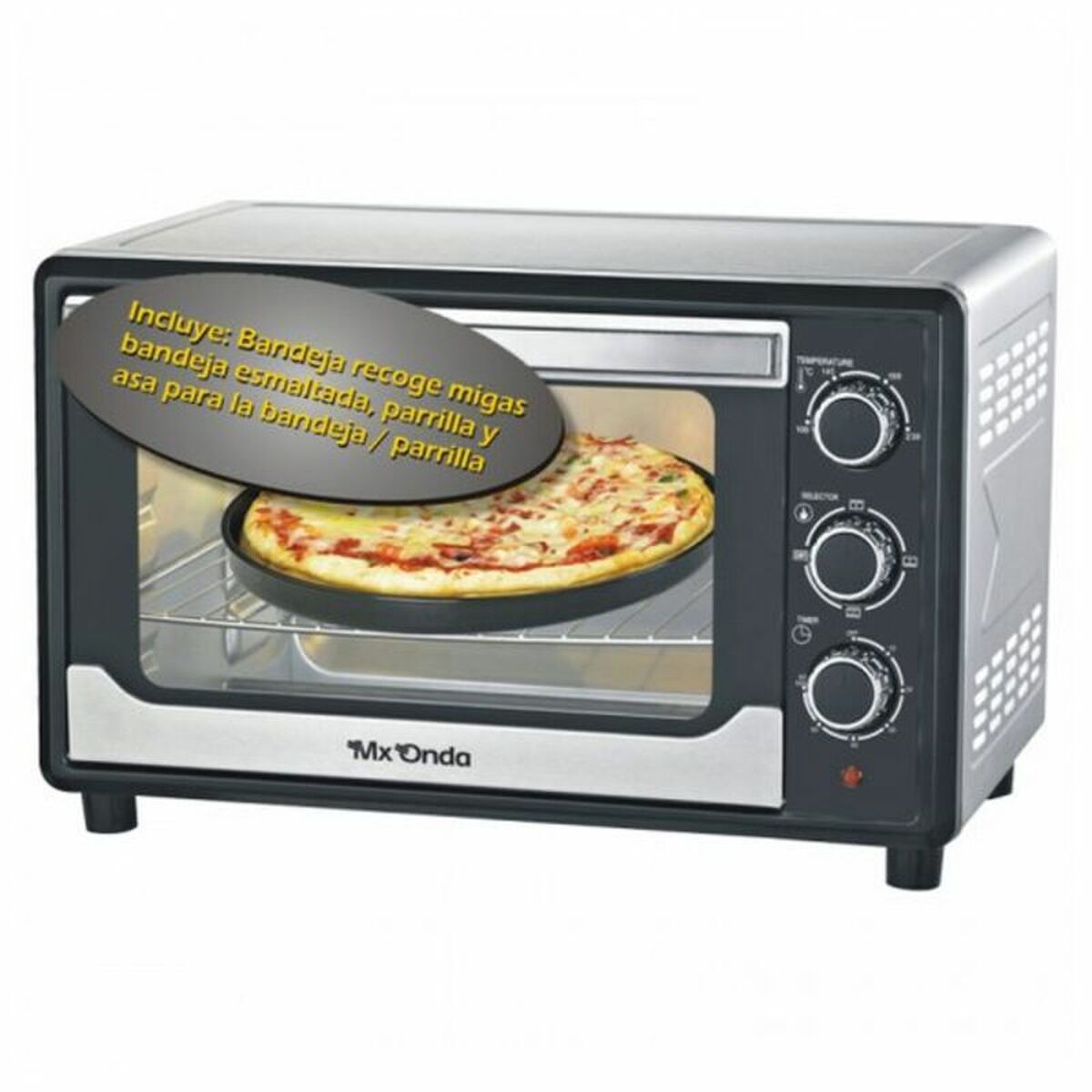 Mini Electric Oven Mx Onda MX-HC2181 1600W 30 L 30 L