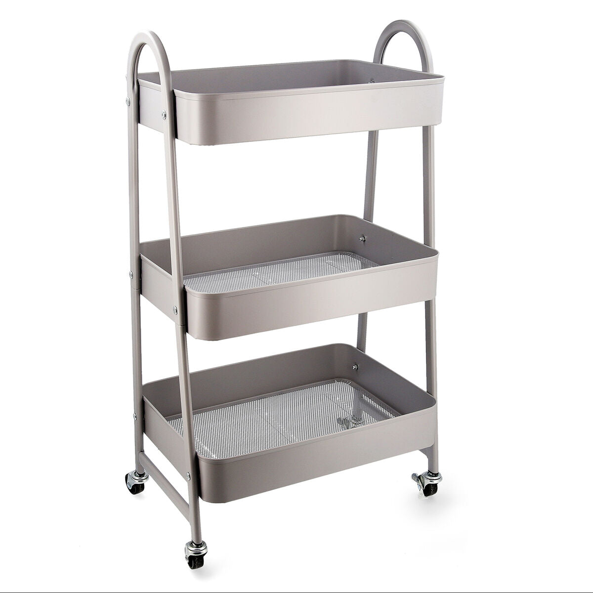 Vegetable trolley Quid Casio Grey Metal 45 x 30,6 x 77,5 cm