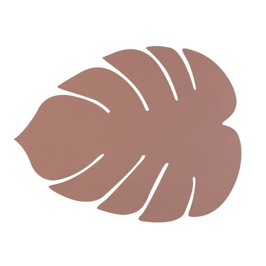 Table Mat Versa Leaf of a plant Pink 35 x 44,5 cm