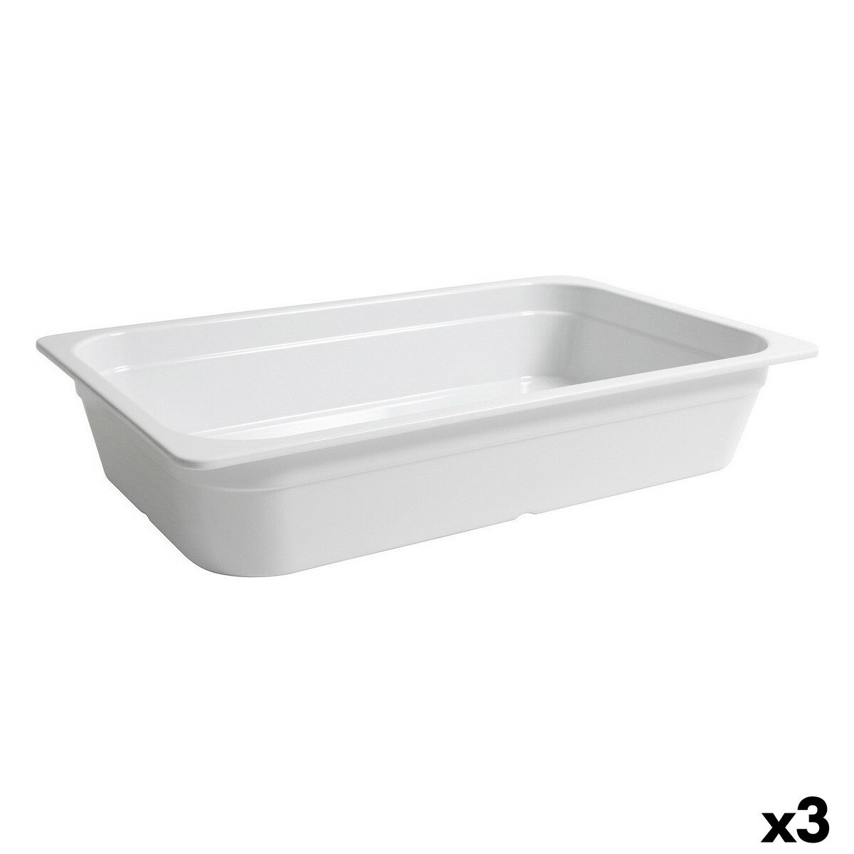 Serving Platter Inde 53 x 32,5 x 10 cm (3 Units)