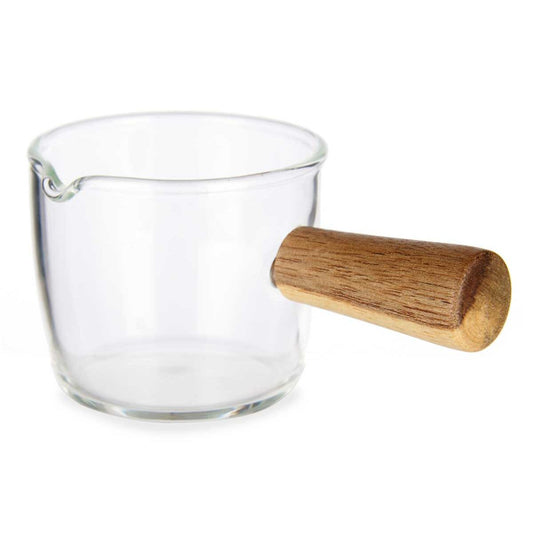 Saucepan Transparent Borosilicate Glass (6 x 5 x 10,5 cm)