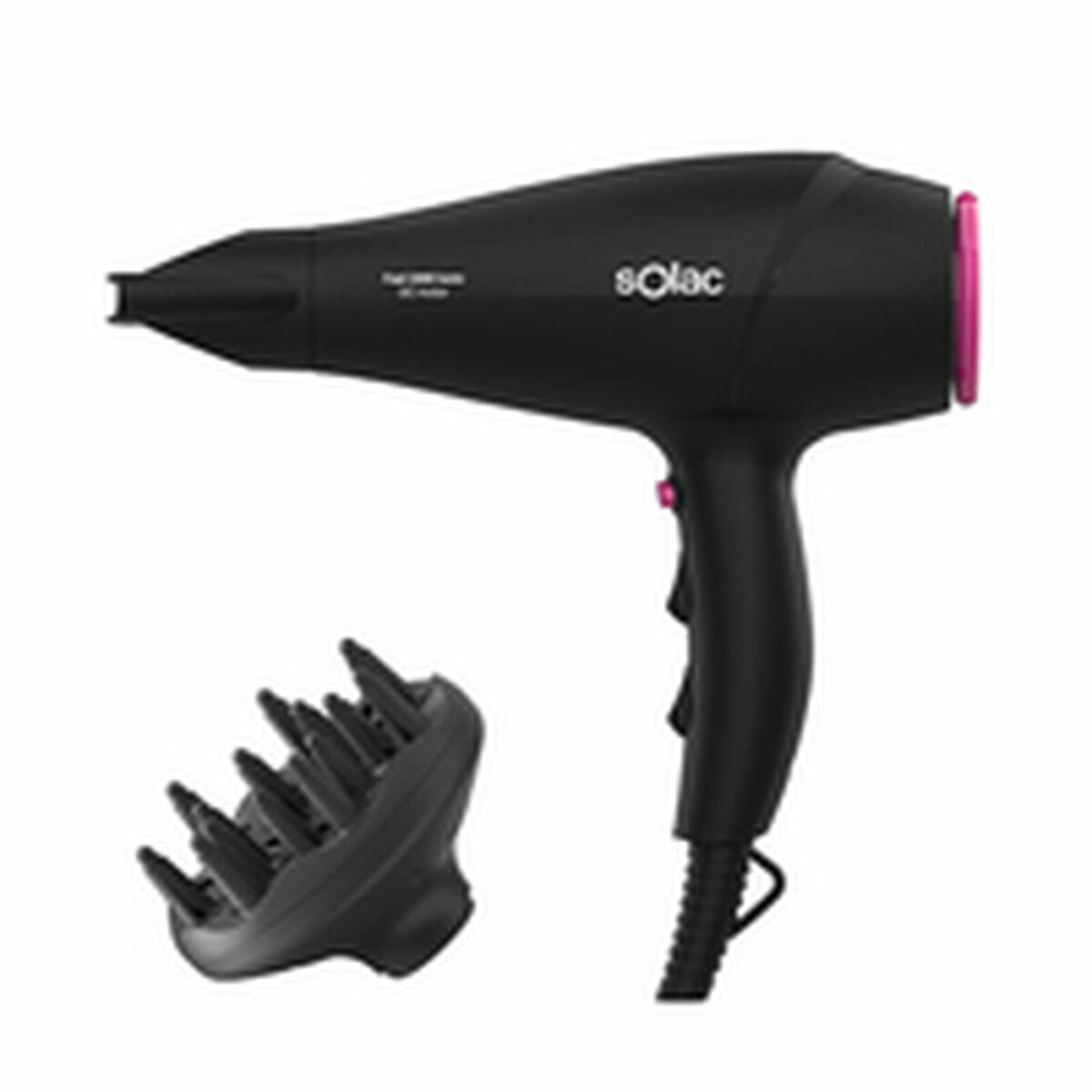 Hairdryer Solac SH7083 Black 2200 W