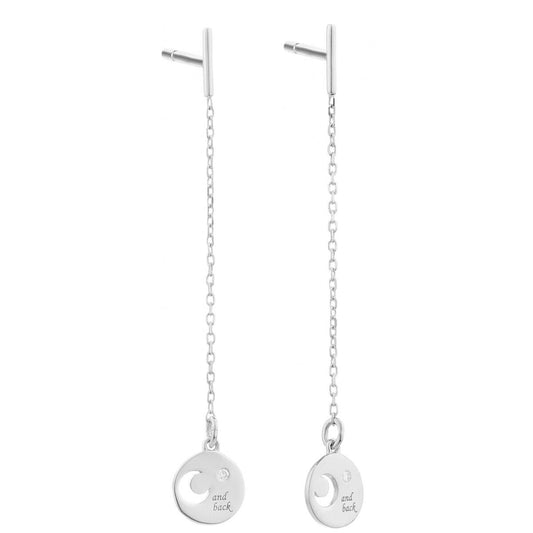 Ladies' Earrings Secrecy E8244CDAWA900 Sterling silver 4 cm