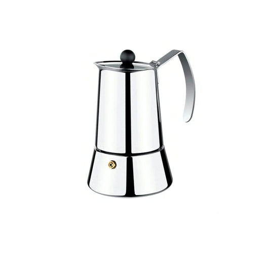 Italian Coffee Pot Monix M630006 Steel Silver 6 Cups Stainless steel