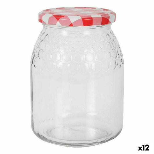 Jar Mediterraneo Honey Glass (12 Units)