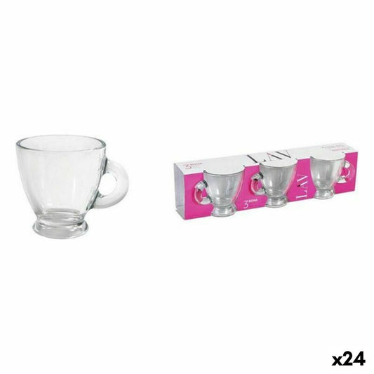 Coffee Set LAV Roma 3 Pieces (24 Units) (95 ml)