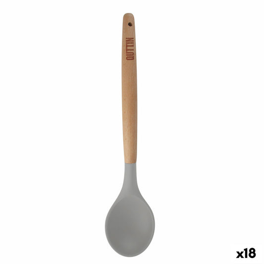 Ladle Quttin Wood 31,8 x 6,7 cm (18 Units)