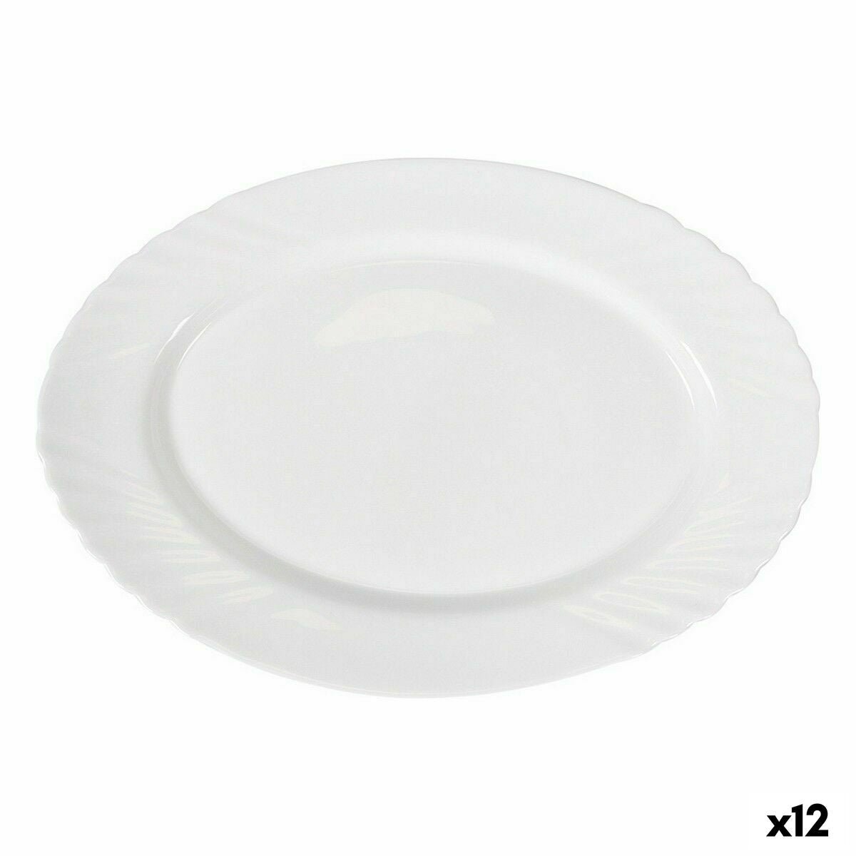 Serving Platter La Mediterránea Everett Oval 30,4 x 22,7 cm (12 Units)