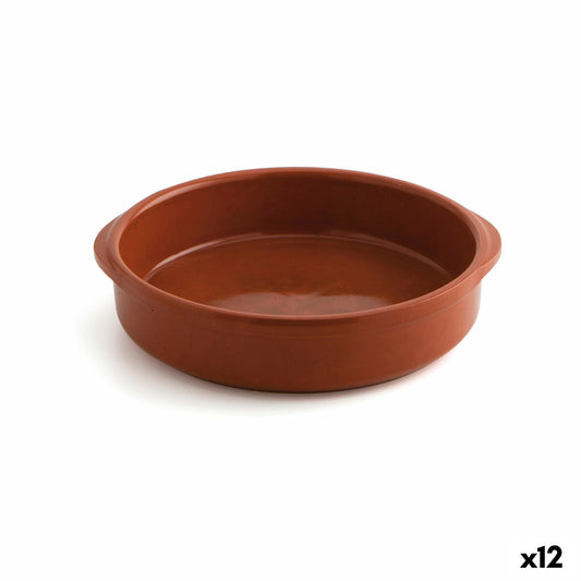 Saucepan Raimundo Ceramic Brown (22 cm) (12 Units)