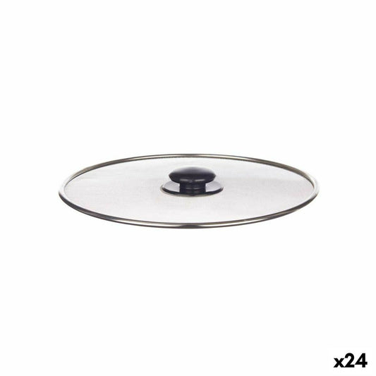 Frying Pan Lid Steel 25 x 1 x 25 cm (24 Units) Grille