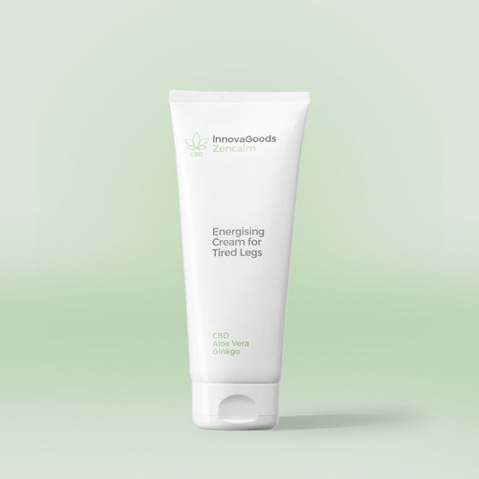 Energising Cream for Tired Legs CBD Zencalm InnovaGoods 200 ml - Moisturisers and Exfoliants - InnovaGoods